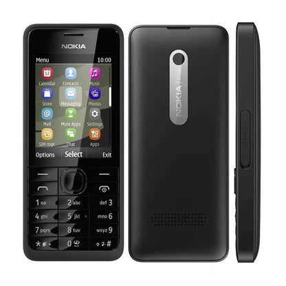 Nokia 301 3G GSM 2.4 Inch 2MP Camera Dual Sim Refurbished