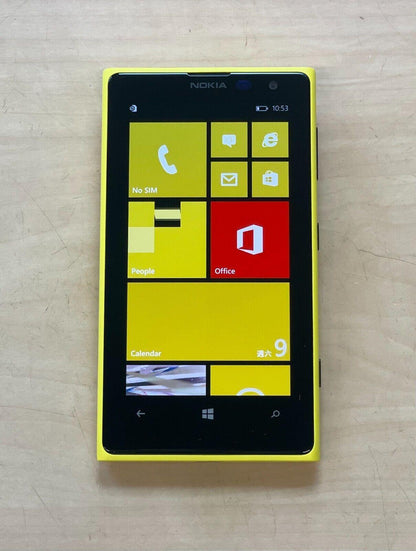 Nokia Lumia 1020  4G LTE Smartphone - 32GB Yellow Refurbished