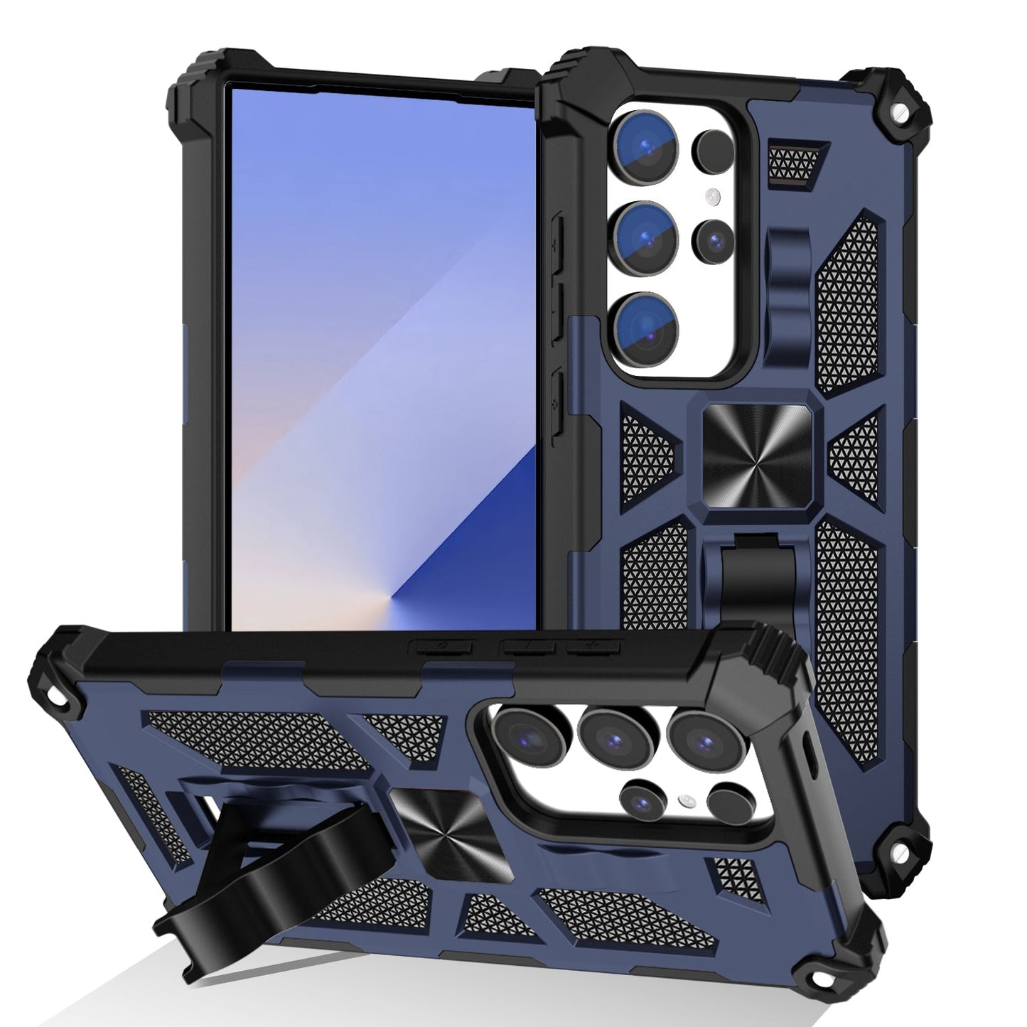 Armor Bumper Edge Hidden Bracket Case - Samsung