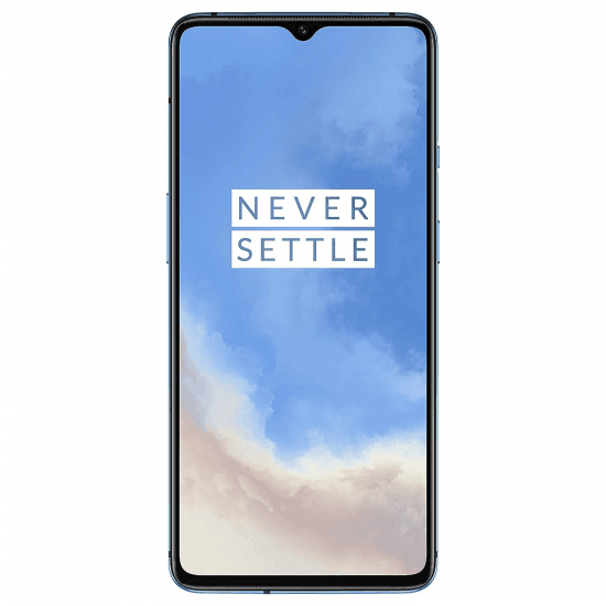 OnePlus 7T (Glacier Blue, 128 GB, 8 GB RAM) Refurbished Mobile
