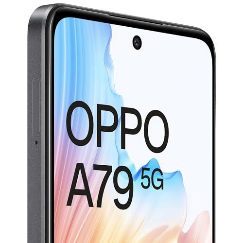 Oppo A79 5G (Mystery Black, 8GB RAM, 128GB Storage) | 5000 mAh Battery with 33W SUPERVOOC Charger Preowned