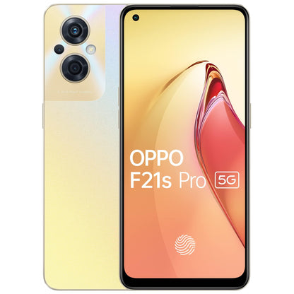 Oppo F21s Pro 5G (Dawnlight Gold, 8GB RAM, 128 Storage)|6.43" FHD+ AMOLED|64MP Rear Triple AI Camera|4500 mAh Battery with 33W SUPERVOOC Charger|with No Cost EMI/Additional Exchange Offers