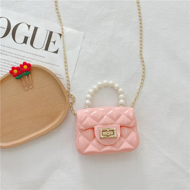 Pearl Handle Quilted Mini Bag