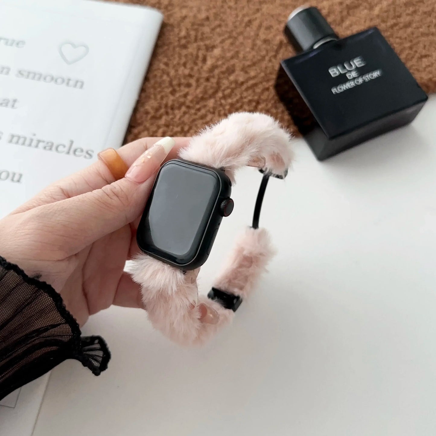 Stylish Chic Fluffy Watch Strap