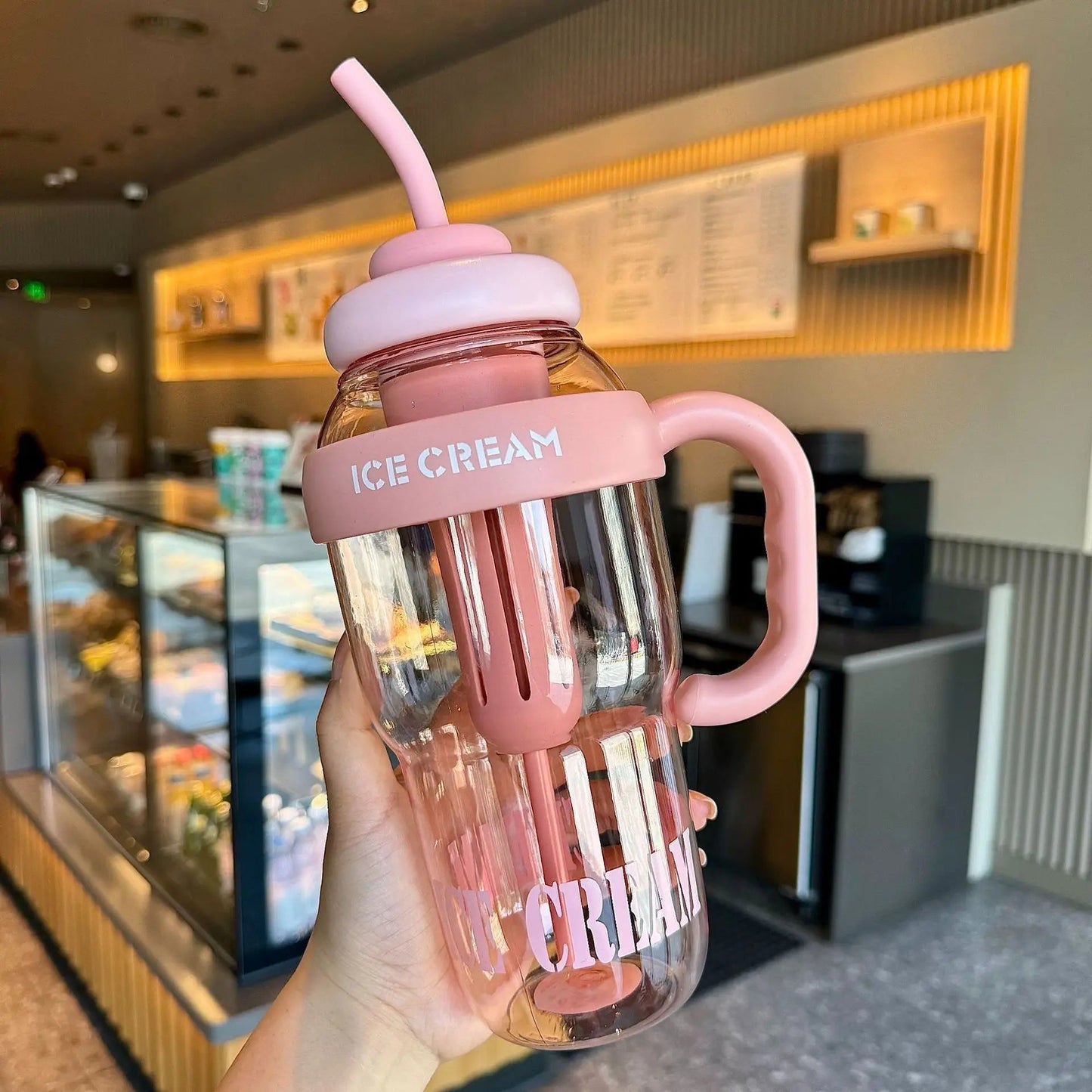 Icy Delight Tumbler with Handle