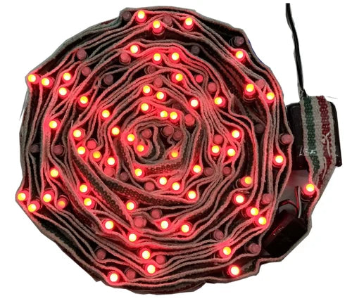 Red color Decorative Pixel Led Patta Belt Light 160 Buld 20meter