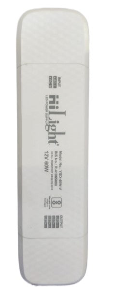 HiLight 12V 60W 5A Power Supply (Plastic)