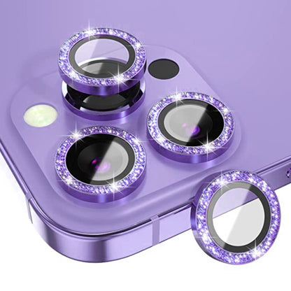 iPhone 13 Series Glitter Diamond Camera Lens Protector