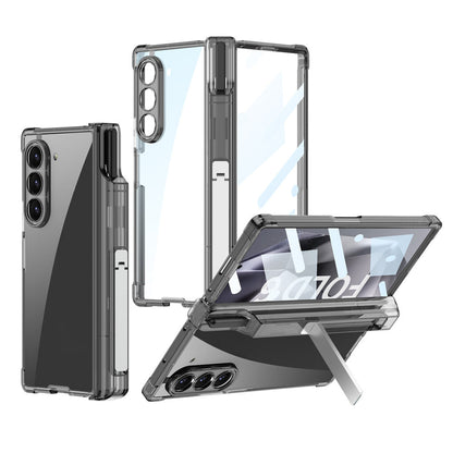 Galaxy Z Fold6 Sleek Airbag Transparent Case with S Pen