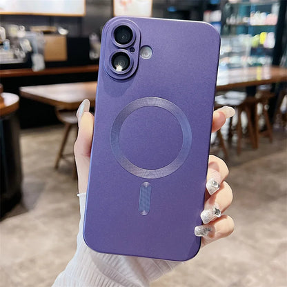 Luxury Matte Magnetic Case - iPhone