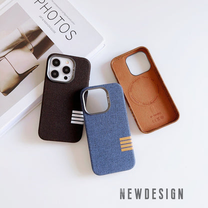 Vintage Vibes Retro Fabric Magnetic Case - iPhone