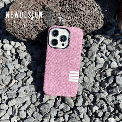 Vintage Vibes Retro Fabric Magnetic Case - iPhone