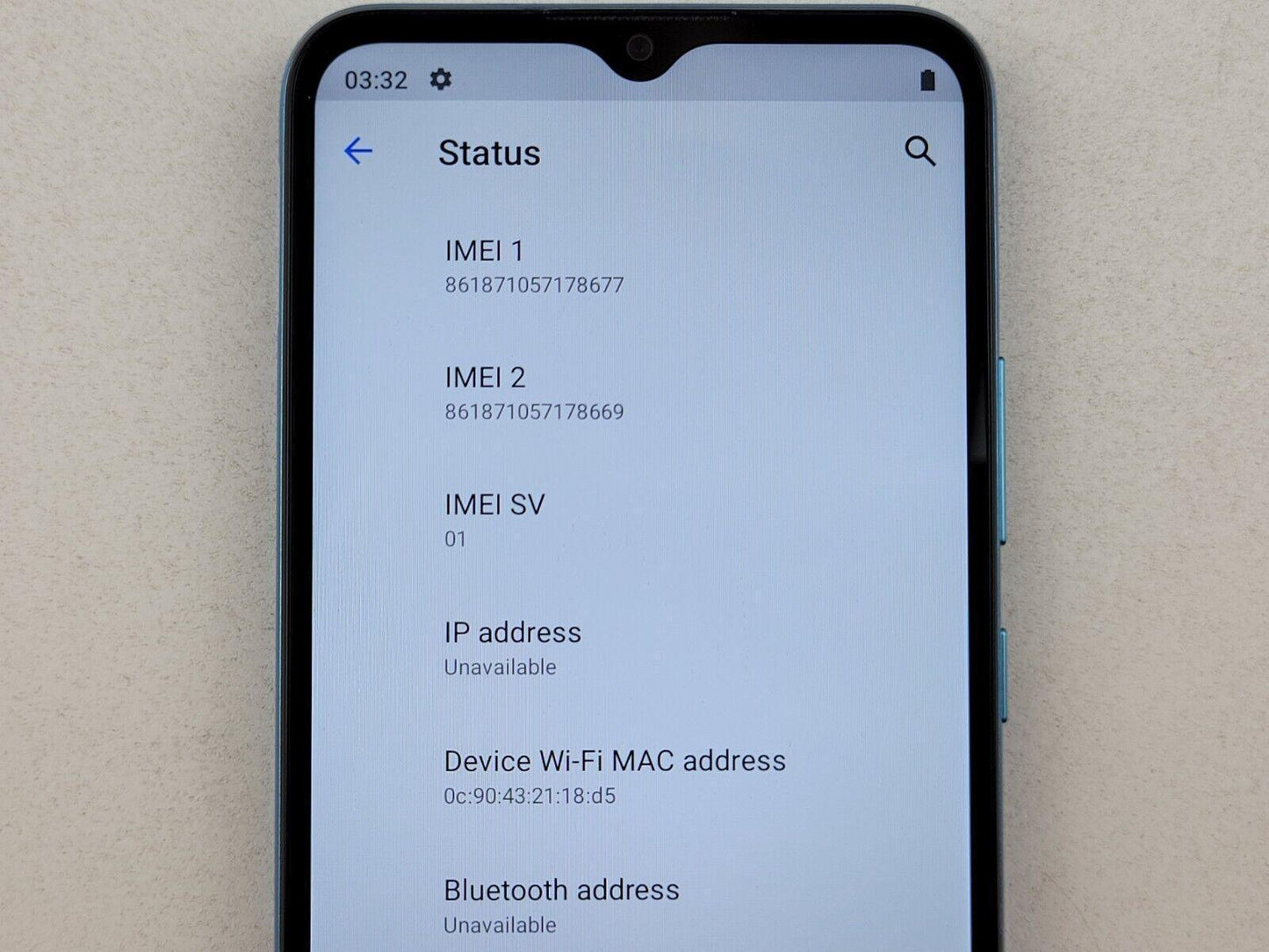realme C11 2021 (RMX3231) 32GB - Blue (GSM Unlocked) Dual SIM Refurbished