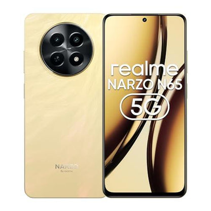 realme NARZO N65 5G (Amber Gold 6GB RAM, 128GB Storage) Preowned