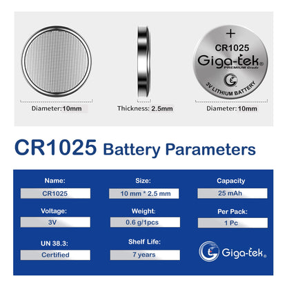 Renata 3V CR-Series Coin Button Cell Lithium Battery