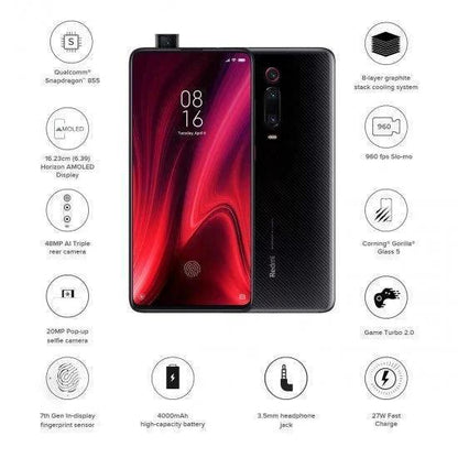 Redmi K20 Pro (Carbon Black, 256 GB)  (8 GB RAM) Refurbished
