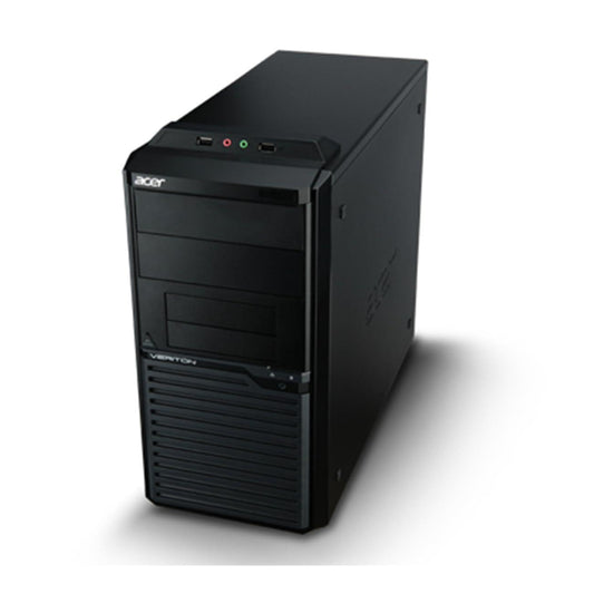 (Refurbished) Acer Veriton Desktop Computer PC (AMD A8 Processor, 16 GB RAM, 512 GB SDD, Windows 10 Pro, MS Office,AMD Radeon HD Graphics, USB, VGA), Black