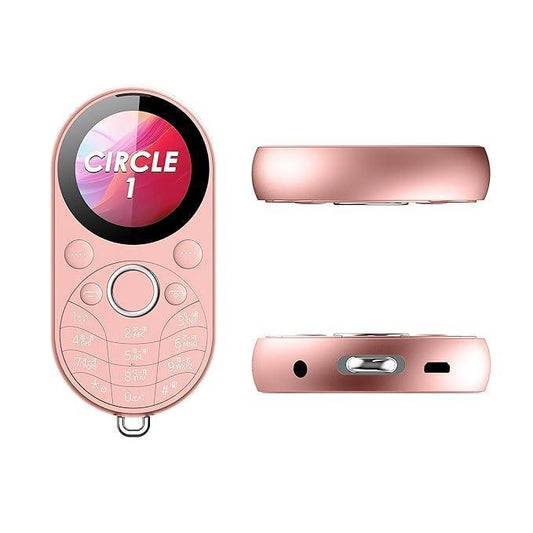 (Refurbished) CX02 Circle 1 Itel Keypad Mobile - Rose Gold