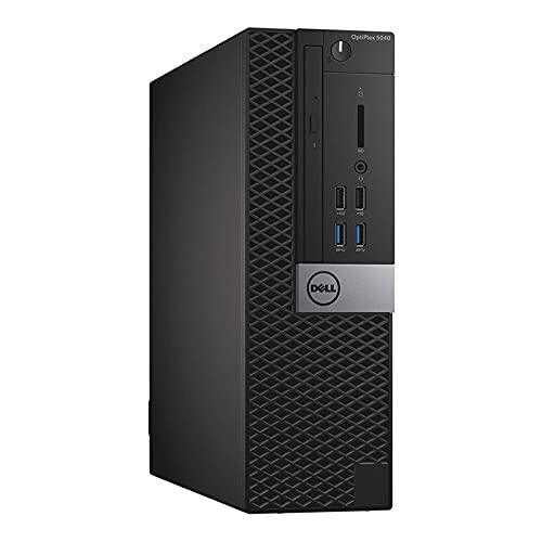 (Refurbished) Dell Intel 6th Gen Core i5 Desktop (16GB RAM/2 TB HDD/128SSD /Windows 10 Pro/MS Office/Intel Integrated Graphics,Black)Optiplex 5040