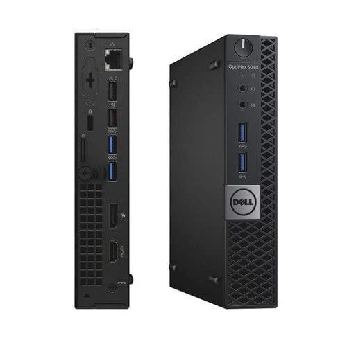 (Refurbished) DELL OPTIPLEX 3040 Tiny Desktop (Core I5 6th gen 2.5ghz, 8 GB RAM, 120gb SSD & 1TB HDD, Win 11 (Upgraded), MS Office/ Intel HD Graphics/, USB 3.0, Ethernet), Black Windows