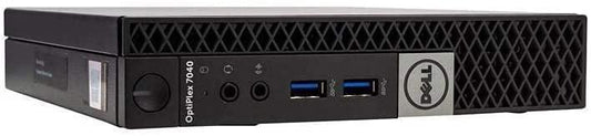 (Refurbished) Dell Optiplex 7040 Mini PC (Intel Core i5 6th gen, 16 GB DDR4 RAM, 512 GB SSD, Windows 11, WiFi, MS Office|Intel HD Graphics|USB, Ethernet,DP), Black