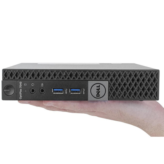 (Refurbished) Dell Optiplex 7040 Mini PC (Intel Core i5 6th gen, 8 GB DDR4 RAM, 512 GB SSD, Windows 11, WiFi, MS Office|Intel HD Graphics|USB, Ethernet,DP), Black