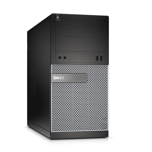 (Refurbished) Dell Optiplex Desktop Computer PC (Intel Core i5 4th Gen, 8 GB RAM, 256 GB SSD, Windows 10 Pro, MS Office, Intel HD Graphics, USB, Ethernet, VGA), Black