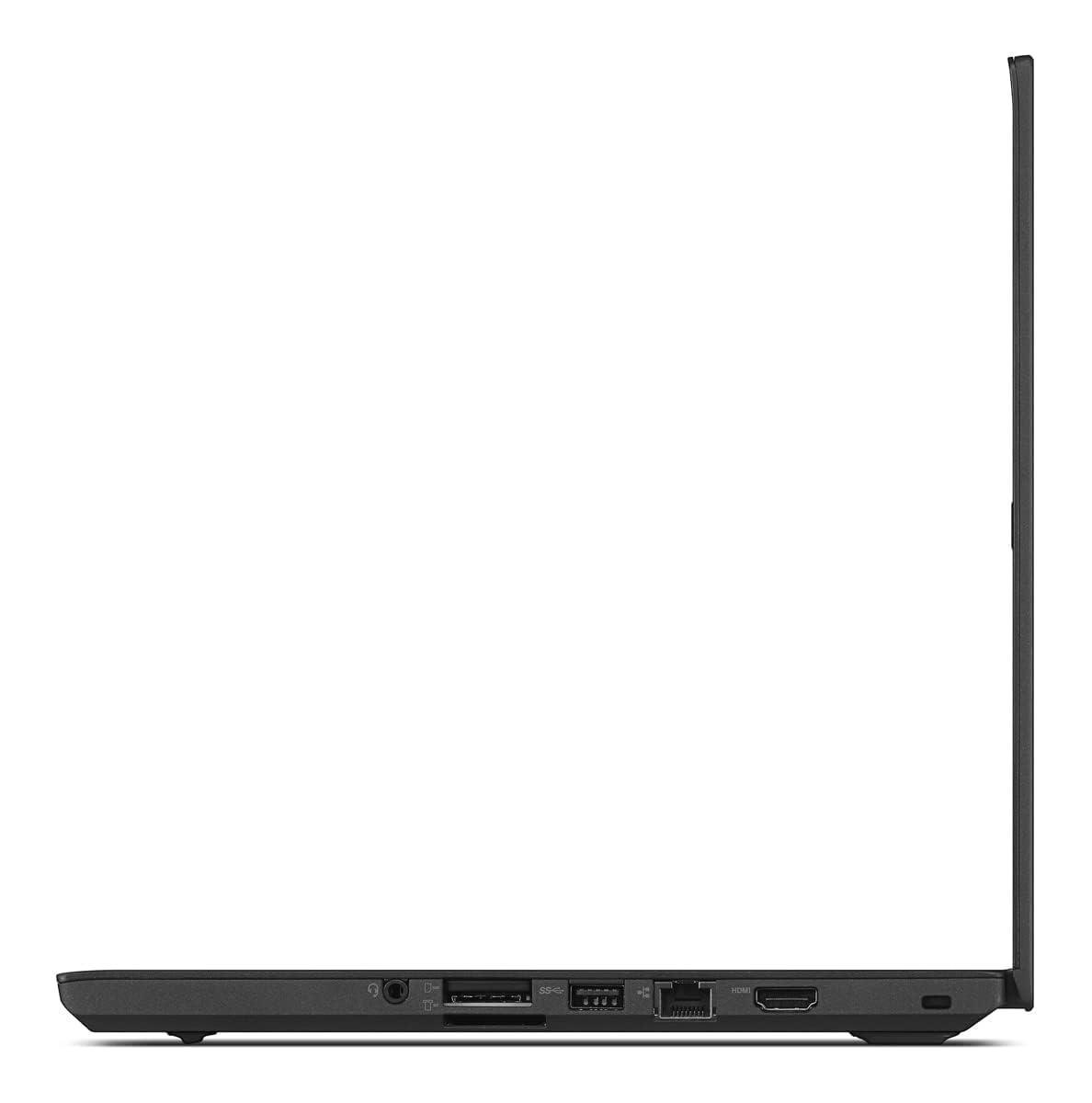 (Refurbished) Lenovo ThinkPad 5th Gen Intel Core i5 Thin & Light HD Laptop (16 GB RAM/256 GB SSD/14" (35.6 cm) HD/Windows 10 Pro/MS Office/WiFi/Bluetooth/Webcam/Intel Graphics), Black