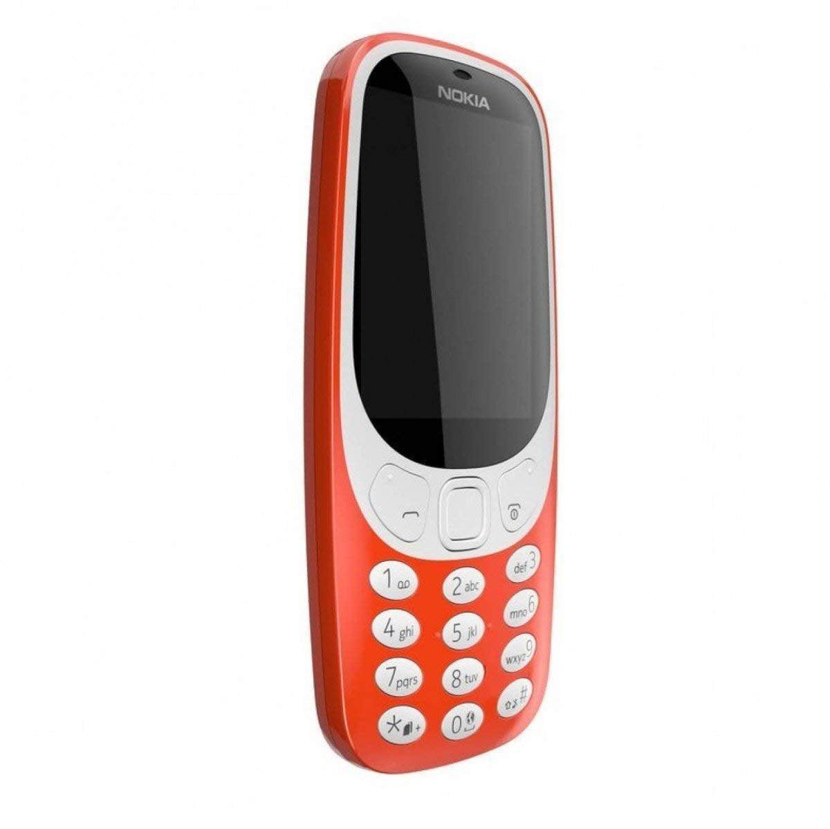(Refurbished) Nokia 3310 (Warm Red)