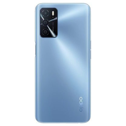 (Refurbished) Oppo A16 (Pearl Blue, 4GB RAM, 64GB Storage) Without Offers, Large