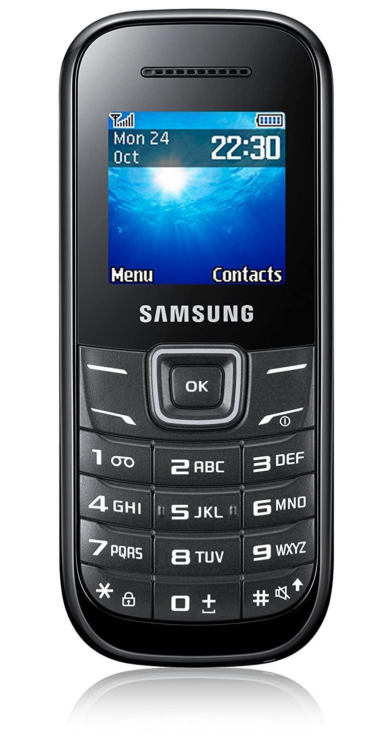 (Refurbished) SAMSUNG GURU 1200 GT-E1215 (Black)