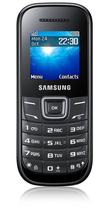 (Refurbished) SAMSUNG GURU 1200 GT-E1215 (Black)