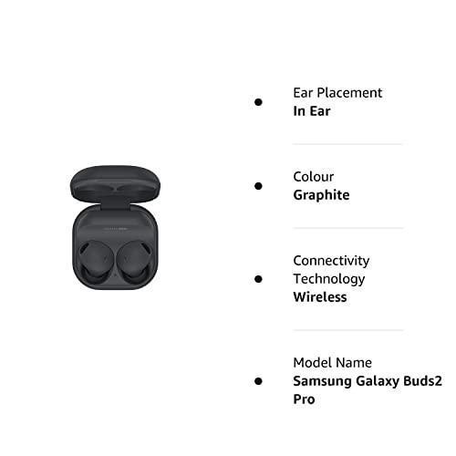 (Renewed) Samsung Galaxy Buds2 Pro, Bluetooth Truly Wireless in Ear Earbuds with Noise Cancellation (Graphite)