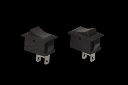 3A 250V Small SPST Switch (Black)