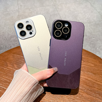 Elegant Dual Contrast Edge Armor Case - iPhone