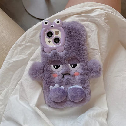 Warm Plush Fluffy Fuzzy Case - iPhone