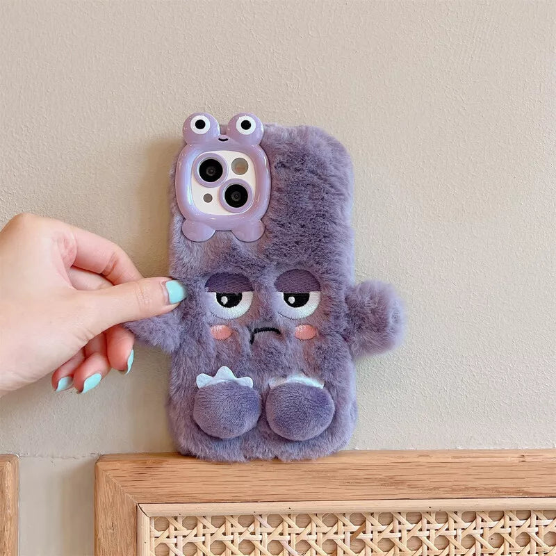 Warm Plush Fluffy Fuzzy Case - iPhone