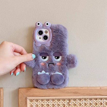 Warm Plush Fluffy Fuzzy Case - iPhone