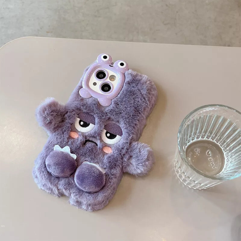 Warm Plush Fluffy Fuzzy Case - iPhone