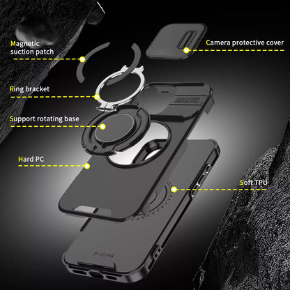Wave Shield Ring Case