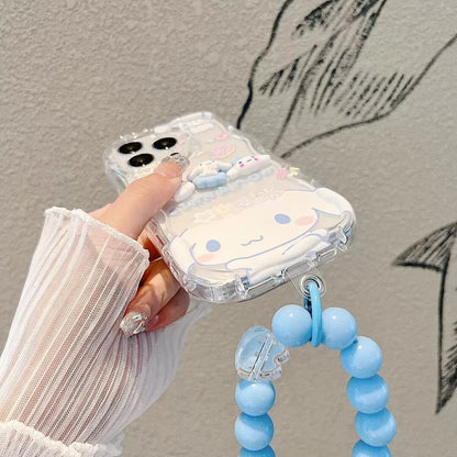 Cartoon Cinnamoroll Transparent Silicone Case