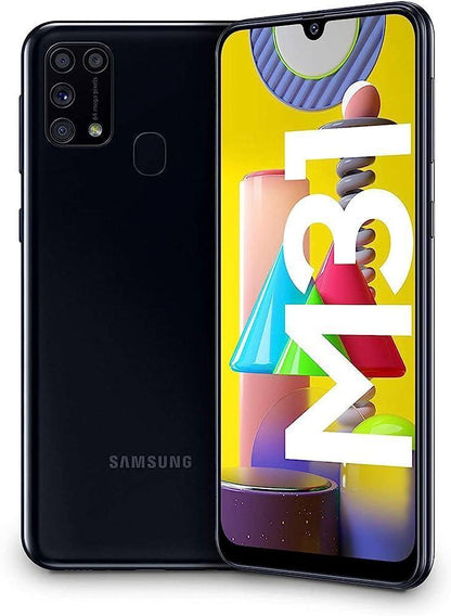 Samsung Galaxy M31 (Space Black, 6GB RAM, 128GB Storage) - Refurbished