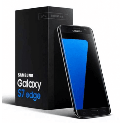 Samsung Galaxy S7 Edge (Black Onyx, 32 GB, 4 GB RAM) Refurbished