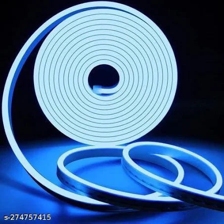 HiLight 12V Neon Flexible LED Strip Light 50 Meter (Blue)