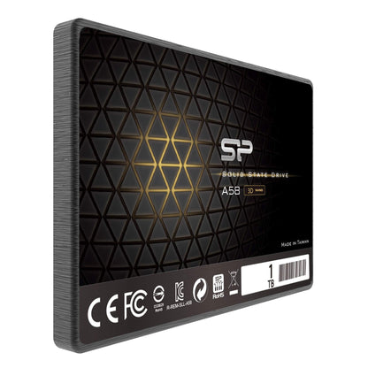 Silicon Power Ace A58 1TB 2.5 Inch SATA III SSD, 3D NAND with SLC Cache, Up to 500MB/s, Internal Solid State Drive for Desktop Laptop Computer