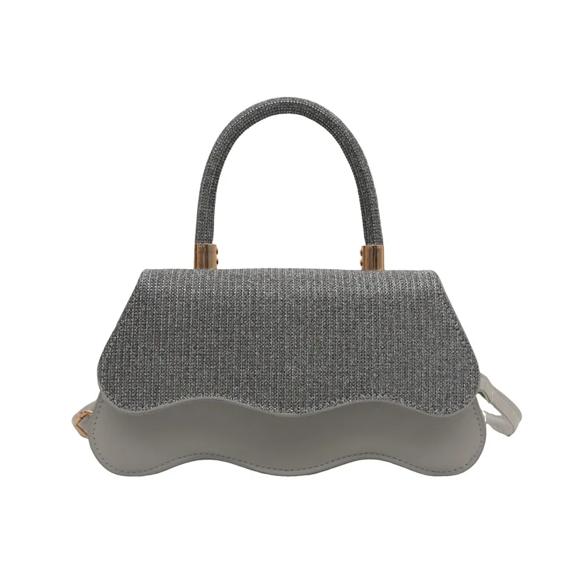 Glam Glitter Wave Mini Handbag