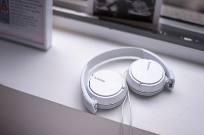 Sony MDR-ZX110A Wired On Ear Headphone without Mic (White)
