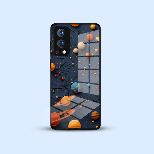 Solar System Glass Pattern Case - OnePlus Nord Series