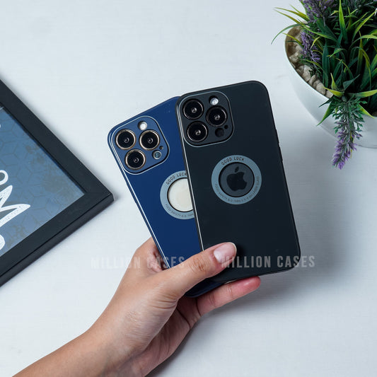 iPhone Series Logo Display Camera Protection Case