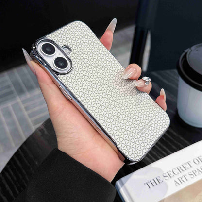Luxury Triangle Pattern Slim Case - iPhone